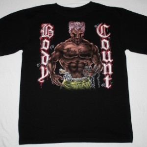 BODY COUNT COP KILLER'92 NEW BLACK T-SHIRT