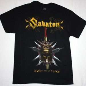 SABATON THE ART OF WAR NEW BLACK T-SHIRT
