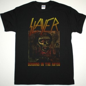 SLAYER SEASONS IN THE ABYSS NEW BLACK T-SHIRT