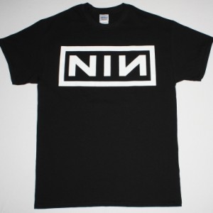 NINE INCH NAILS LOGO NEW BLACK T-SHIRT