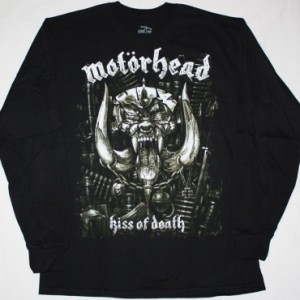MOTORHEAD KISS OF DEATH '06 S-XXL NEW BLACK LONG SLEEVE T-SHIRT