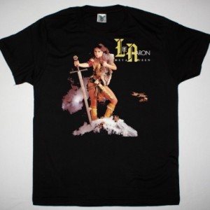LEE AARON METAL QUEEN 1984 NEW BLACK T SHIRT