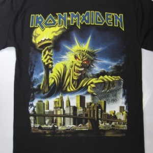IRON MAIDEN SOMEWHERE BACK IN TIME-2 NEW BLACK T-SHIRT