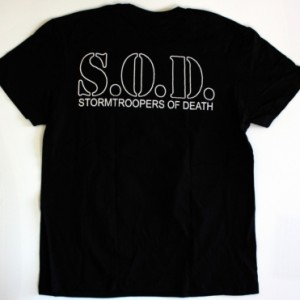 S.O.D. STORMTROOPERS OF DEATH'85 NEW BLACK T-SHIRT