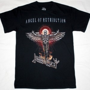 JUDAS PRIEST ANGEL OF RETRIBUTION NEW BLACK T-SHIRT