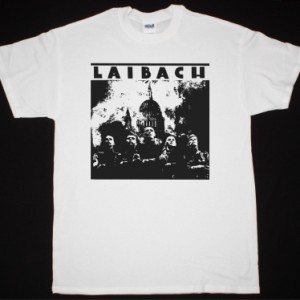 LAIBACH BAND 1985 NEW WHITE T-SHIRT