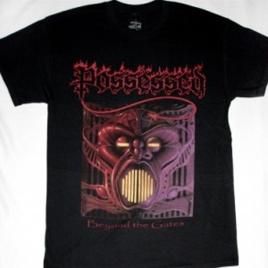 POSSESSED BEYOND THE GATES NEW BLACK T-SHIRT