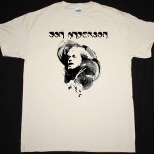 JON ANDERSON YES NEW NATURAL COLOR T-SHIRT