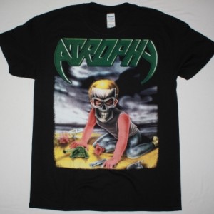 ATROPHY VIOLENT BY NATURE TOUR 1990 NEW BLACK T-SHIRT