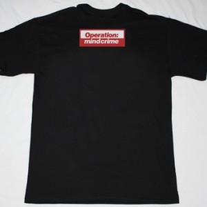 QUEENSRYCHE OPERATION MINDCRIME'88  NEW BLACK T-SHIRT