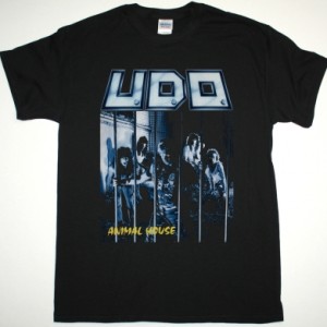 U.D.O. ANIMAL HOUSE NEW BLACK T-SHIRT