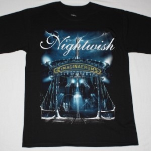 NIGHTWISH IMAGINAERUM 2011 NEW BLACK T-SHIRT
