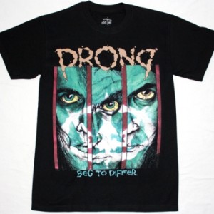 PRONG BEG TO DIFFER'90 NEW BLACK T-SHIRT