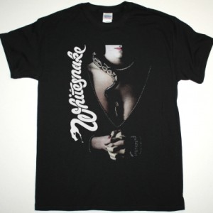 WHITESNAKE SLIDE IT IN 1984 NEW BLACK T-SHIRT