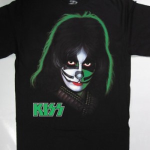 KISS PETER CRISS NEW RARE BLACK T SHIRT S,M,L,XL,2XL