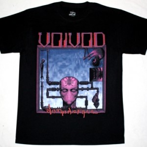 VOIVOD NOTHINGFACE'89  NEW BLACK T-SHIRT