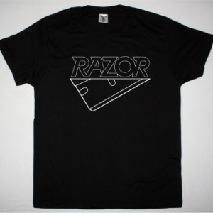 RAZOR LOGO NEW BLACK T SHIRT
