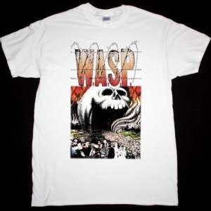 W.A.S.P. THE HEADLESS CHILDREN 1989 NEW WHITE T-SHIRT