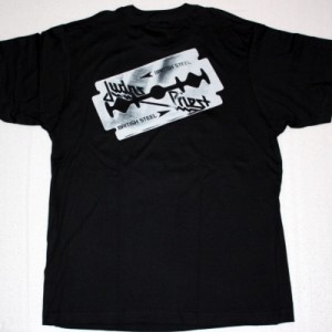 JUDAS PRIEST BRITISH STEEL 1980 BLACK NEW T-SHIRT