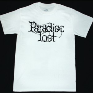 PARADISE LOST CLASSIC LOGO NEW WHITE T-SHIRT