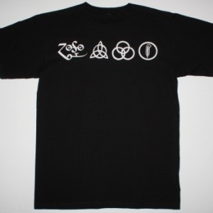 LED ZEPPELIN STAIRWAY TO HEAVEN NEW BLACK T-SHIRT