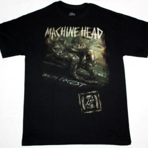 MACHINE HEAD UNTO THE LOCUST NEW BLACK T-SHIRT