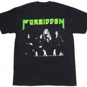 FORBIDDEN TWISTED INTO FORM '90 NEW BLACK T-SHIRT