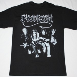 POSSESSED THE EYES OF HORROR'87  NEW BLACK T-SHIRT