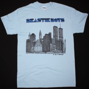 BEASTIE BOYS TO THE 5 BOROUGHS NEW LIGHT BLUE T-SHIRT