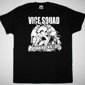 VICE SQUAD PUNK ROCK RADIO T-SHIRT