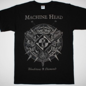 MACHINE HEAD BLOODSTONE & DIAMONDS 2014 NEW BLACK T-SHIRT