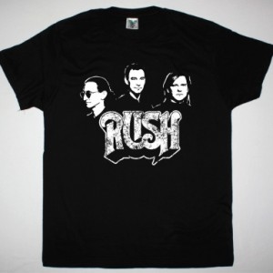 RUSH BAND NEW BLACK T SHIRT