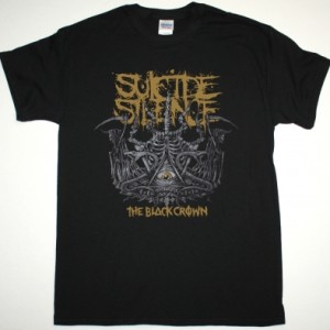 SUICIDE SILENCE THE BLACK CROWN NEW BLACK T-SHIRT