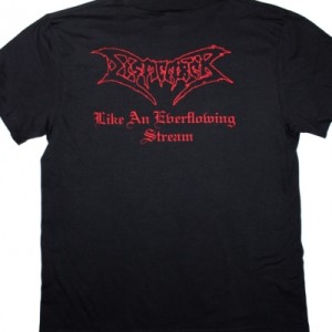 DISMEMBER LIKE AN EVERFLOWING STREAM 1991 NEW BLACK T-SHIRT