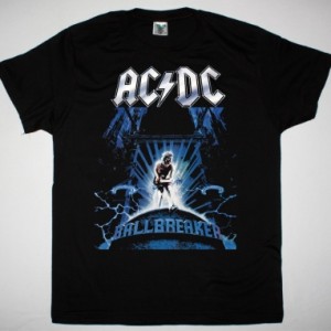 AC DC BALLBREAKER 1995 AC/DC NEW BLACK T-SHIRT