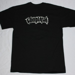 WHIPLASH POWER AND PAIN'85 NEW BLACK T-SHIRT