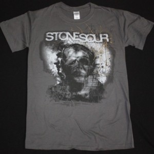 STONE SOUR HOUSE OF GOLD & BONES NEW GREY T-SHIRT