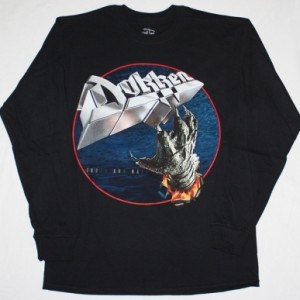 DOKKEN TOOTH AND NAIL'84 NEW BLACK LONG SLEEVE T-SHIRT