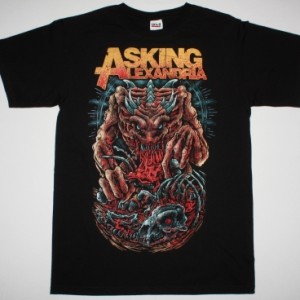 ASKING ALEXANDRIA MONSTER NEW BLACK T-SHIRT