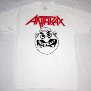 ANTHRAX NOT MAN WHITE NEW T-SHIRT