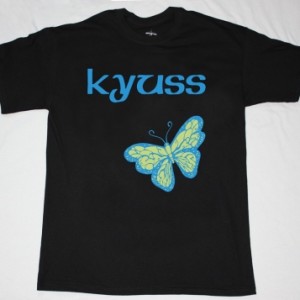 KYUSS BUTTERFLY  NEW BLACK T-SHIRT