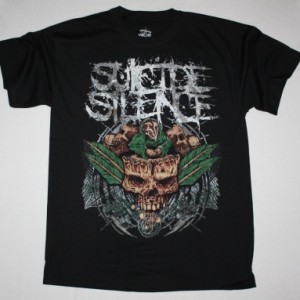 SUICIDE SILENCE PLANT NEW BLACK T-SHIRT
