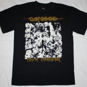CARCASS REEK OF PUTREFACTION 2 NEW BLACK T-SHIRT