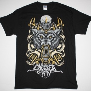 CHELSEA GRIN WOLFKEYS NEW BLACK T-SHIRT