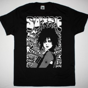 SIOUXSIE AND THE BANSHEES LIVE AT ROCKETS NEW BLACK T-SHIRT