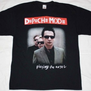 DEPECHE MODE PLAYING THE ANGEL  NEW BLACK T-SHIRT