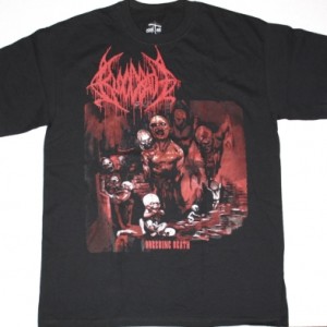BLOODBATH BREEDING DEATH  NEW BLACK T-SHIRT