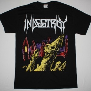 INDESTROY INDESTROY 1987 NEW BLACK T-SHIRT