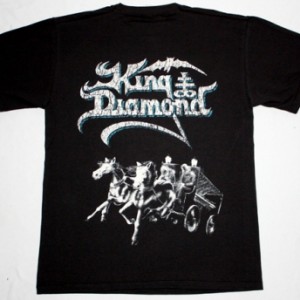 KING DIAMOND ABIGAIL'87  NEW BLACK T-SHIRT