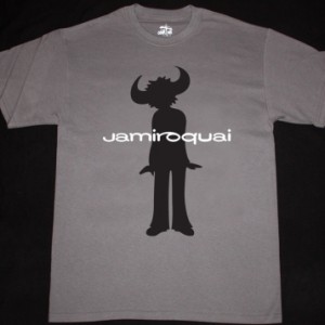 JAMIROQUAI SILHOUETTE  NEW GREY T-SHIRT